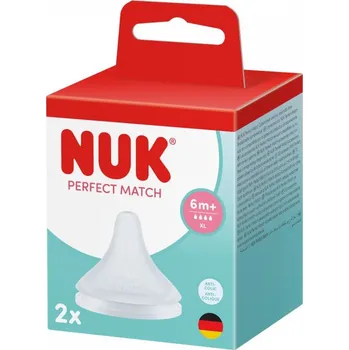 NUK Perfect Match savička XL 6m+ (2ks)