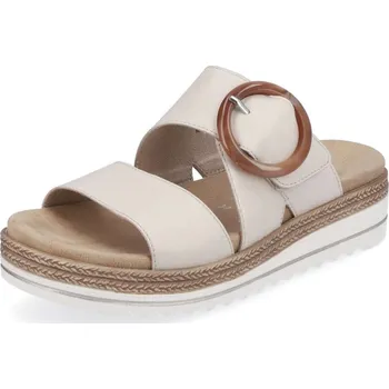 Dámské pantofle Rieker Dámské nazouváky REMONTE D0Q51-80 béžová S6 43