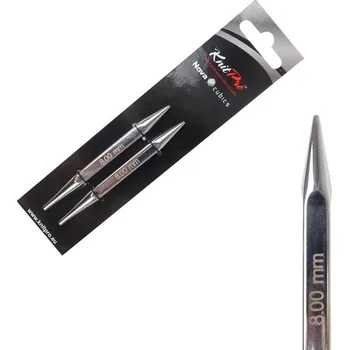 Jehlice Krátké vyměnitelné jehlice Nova Cubics 10 cm 8 mm