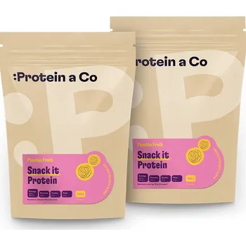 Protein Protein&Co SNACK IT Protein 1 kg + 1 kg Passion fruit