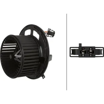 Ventilátor topení a klimatizace vnitřní ventilátor HELLA 8EW 366 400-521