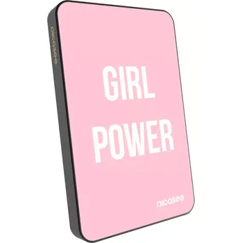 Powerbanka Picasee Powerbanka s MagSafe 5 000 mAh Šedá - Dívčí síla