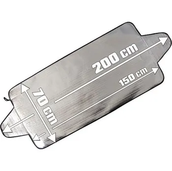 Zimní clona Clona na čelní sklo ALU 150*70cm DO CFAT25011A