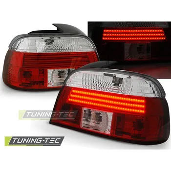 Auto-moto Tuning-Tec Zadní čirá LED světla BMW 5 E39 (1995 - 2000) - červené