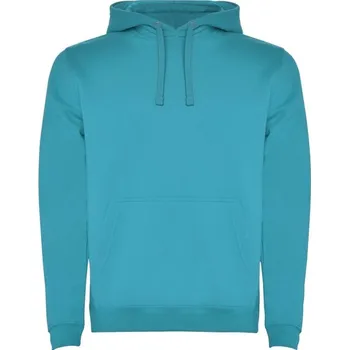 Pánská mikina Urban pánská mikina s kapucí - Tyrkysová / XS