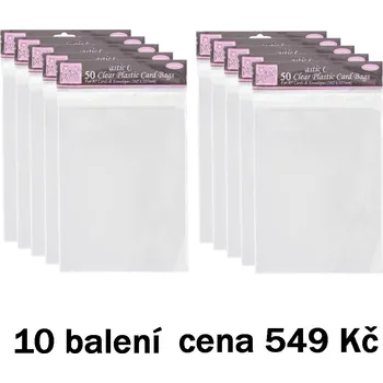 Obálka WEST DESIGN PRODUCTS LIMITED West Design Celofánové obaly na obálky 16,5 × 23 cm (500 ks)