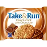 Take & Run Sušenky polomáčené s čokoládou 50 g