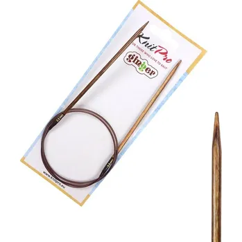 Jehlice Dřevěné jehlice KnitPro Ginger 80 cm 3,5 mm