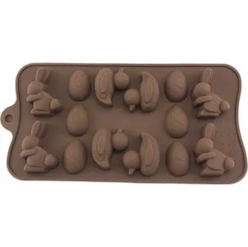 Nádoba na pečení Dortisimo Silikonová forma na čokoládu Velikonoce