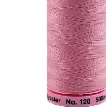 Nit Polyesterové nitě návin 500 m Aspo Amann, střední, 1057 Misty Rose