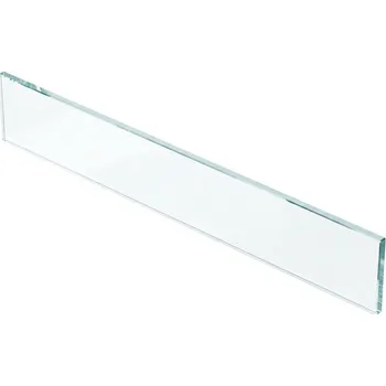 Prodejní regál Wexta Dělítko nízké (sklo) 400x75 mm