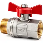 GEOS AGT Kulový kohout MF plnoprůtokový s ucpávkou PN 16 motýl 1"