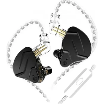 Sluchátka KZ ZSN Pro X Sluchátka s mikrofonem (Black)