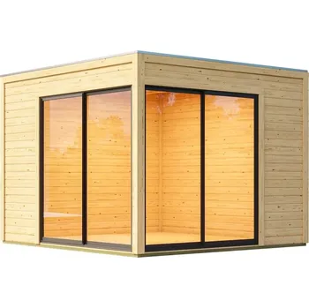 Zahrada LANIT PLAST, s.r.o. dřevěný domek KARIBU DICE 3 (92790) natur LG3425