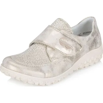 Dámské polobotky Dámské polobotky RIEKER 59552-62 béžová S6 43