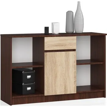 Nábytek Komoda B-17 wenge/dub sonoma