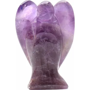 Ametyst anděl strážný L - cca 4 cm