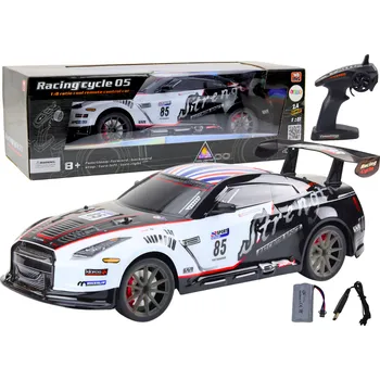RC model auta Mamido Sportovní auto na dálkové ovládání R/C 1:8 se světly a zvuky
