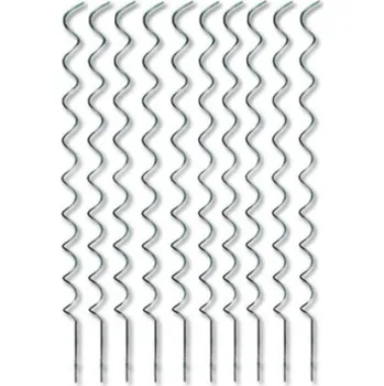 Opora na rostlinu Max 12006/20 Spirálová tyč k rajčatům pozink. 120cm x 6mm - hladká