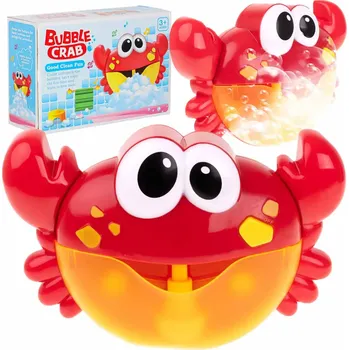 Hračka pro nejmenší KIK Generátor pěnových bublinek do koupele krab