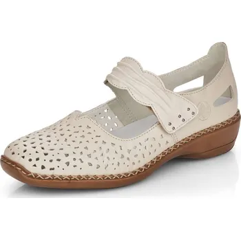 Dámské polobotky Dámské polobotky RIEKER 41399-60 béžová S6 42