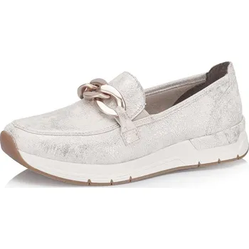 Dámské mokasíny Dámské mokasíny RIEKER 58944-61 béžová S6 36