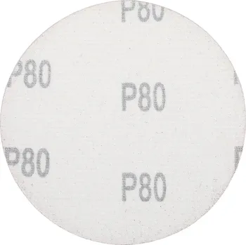 Brusný kotouč Brusný papír 50ks kotouč 125mm P80 na suchý zip KD11803