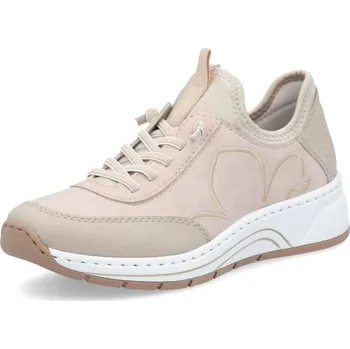Dámská móda Dámské tenisky RIEKER N6550-60 béžová S6 38
