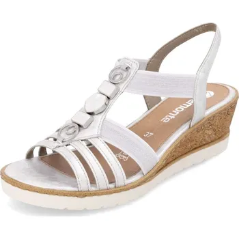 Dámské sandále Rieker Dámské sandály REMONTE R6264-92 stříbrná S6 39