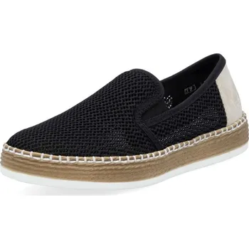 Dámské mokasíny Dámské mokasíny RIEKER L7873-00 černá S6 39