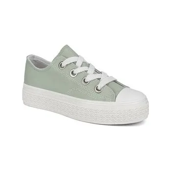 Dámské tenisky Jenny Fairy Plátěnky WFA2916-1 Zelená 36