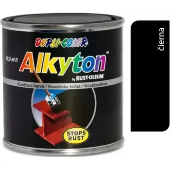 Stavebniny ALKYTON - Kovářská černá barva 250ml