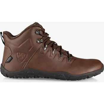 Pánská treková obuv Barefoot boty Kilpi Bare High WP-U brown 6,5UK