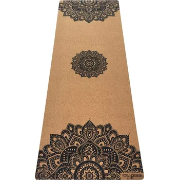 podložka na cvičení YOGA DESIGN LAB Podložka na jógu Yoga Design Lab Combo 3,5 mm 178cm KAŠTANOVÁ