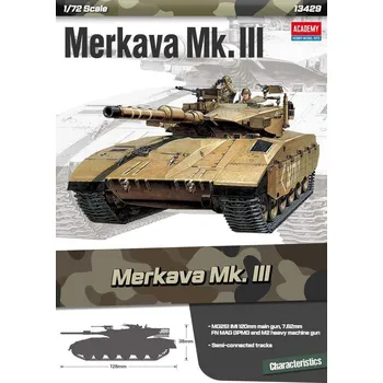 Plastikový model Academy Merkava Mk. III 1:72