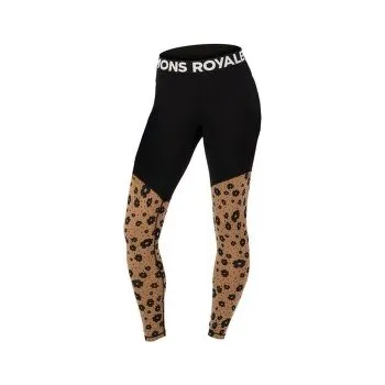 Dámské kalhoty Mons Royale Cascade Merino Flex Legging Women Aoraki Lily Toffee hnědá XS
