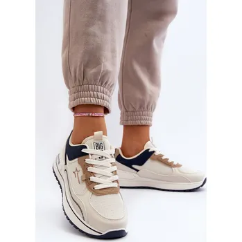 Dámská obuv BIG STAR SHOES Dámské tenisky Big Star NN274A098 Barva: Béžová, Velikost: 38