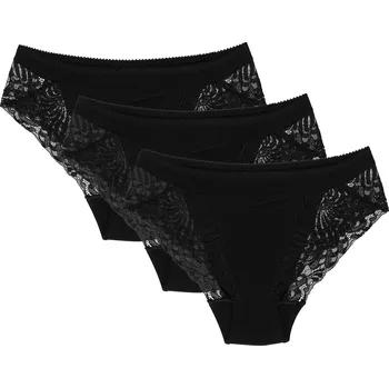 Dámská móda Kalhotky Wol-Bar Eco-Zo 3 pcs Barva: Černá, Velikost: 2XL