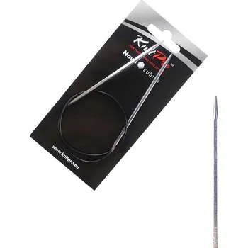 Nástroj na niť a příze Kruhové jehlice KnitPro Nova Cubics 40 cm 3 mm