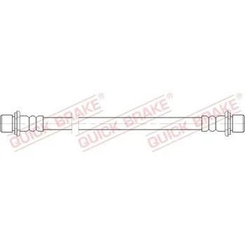 Brzdová hadice Brzdová hadice QUICK BRAKE 25.070
