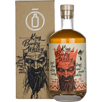 Whisky Tösh King Barley STR Cask 46 % 0,7 l karton