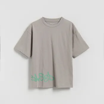 Dětská móda Reserved - Tričko s potiskem - béžová - 918HR-08X - 918HR-08X-134