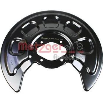 Brzdový kotouč Ochranný plech proti rozstřikování, brzdový kotouč METZGER 6115199