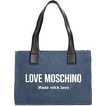 Love Moschino dámská stylová kabelka - modrá