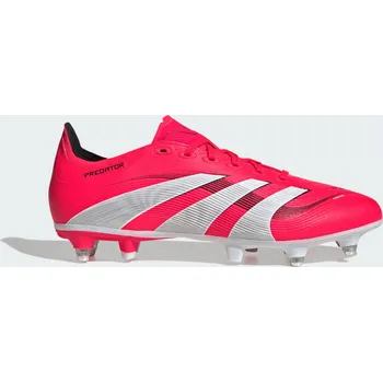 Kopačky ADIDAS Kopačky Predator League Soft Ground 46 2/3 BÍLÁ|ČERNÁ|ČERVENÁ