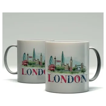 Porcelánový hrnek Londýnská scenérie