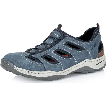 Pánské sandále Pánské sandály RIEKER 08065-17 modrá S6 46