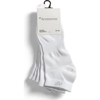 Dámské ponožky 4F Dámské ponožky 3 páry H4L18-SOD001 White 35-38