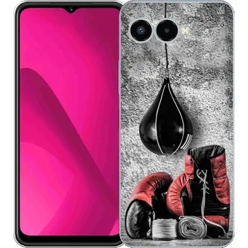 Box Gelový kryt mmCase na T-Mobile T Phone 3 - boxovací pytel a rukavice