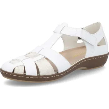 Dámské sandále Dámské sandály RIEKER 45869-81 bílá S6 42